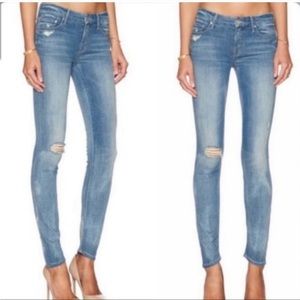 MOTHER • Women’s The Looker Getting Rowdy Distressed Skinny Jeans Size 27
